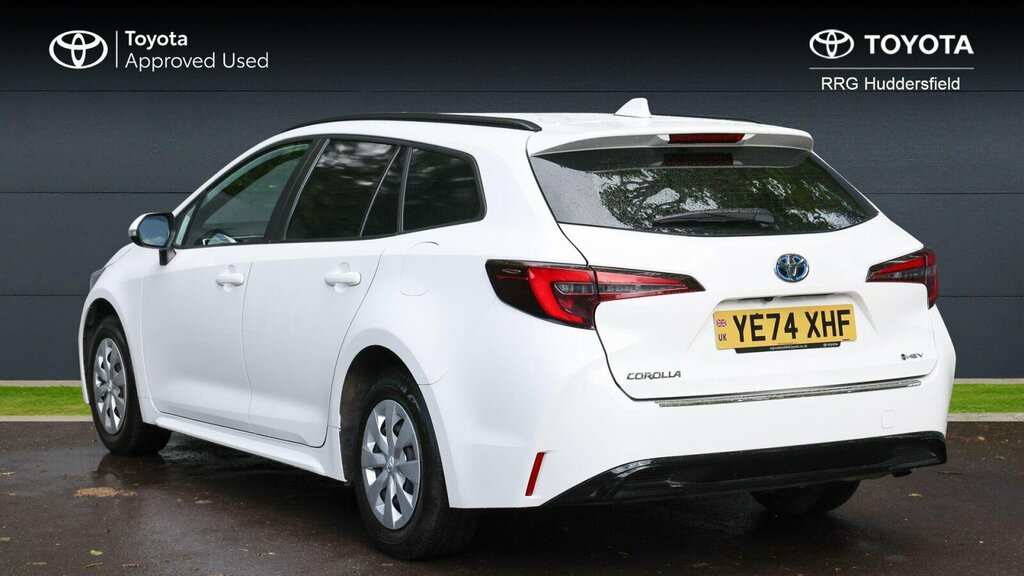 Toyota Corolla 1.8 Vvt-h Cvt Euro 6 Ss YE74XHF White #4