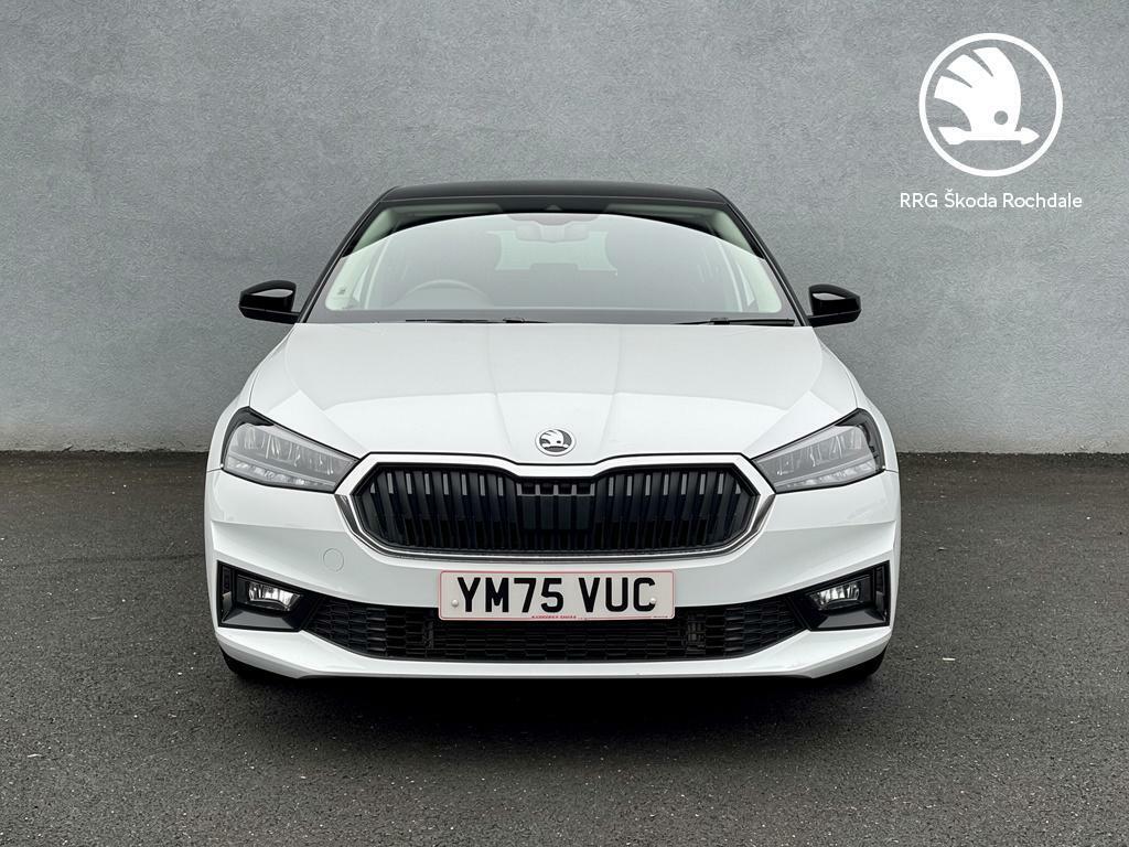 Skoda Fabia 1.0 Tsi 116 Design Edition Dsg YM75VUC White #2
