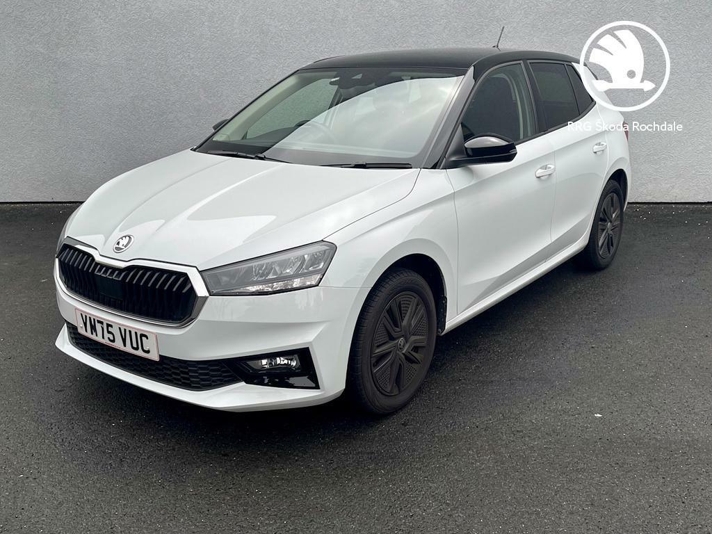 Skoda Fabia 1.0 Tsi 116 Design Edition Dsg YM75VUC White #3