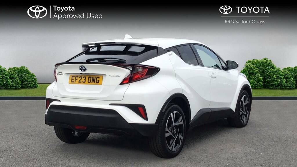 Toyota C-Hr 1.8 Vvt-h Design Cvt Euro 6 Ss EF23ONG White #2