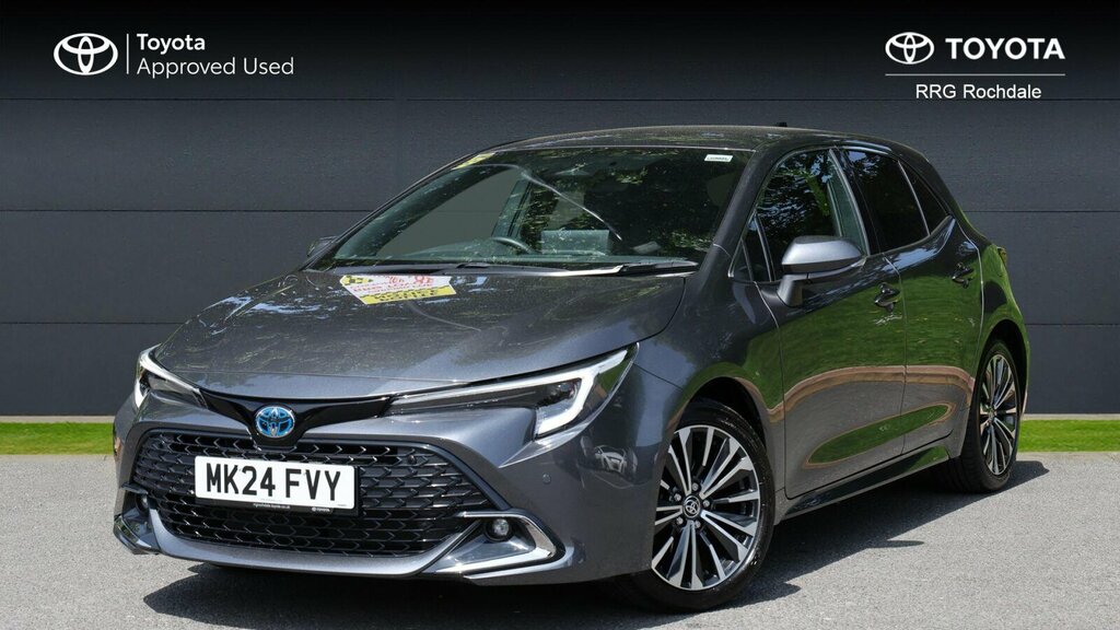 Toyota Corolla 1.8 Vvt-h Design Cvt Euro 6 Ss MK24FVY Grey #3