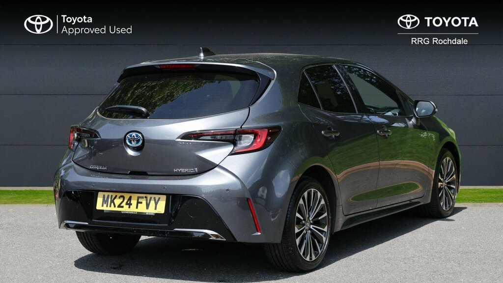 Toyota Corolla 1.8 Vvt-h Design Cvt Euro 6 Ss MK24FVY Grey #2