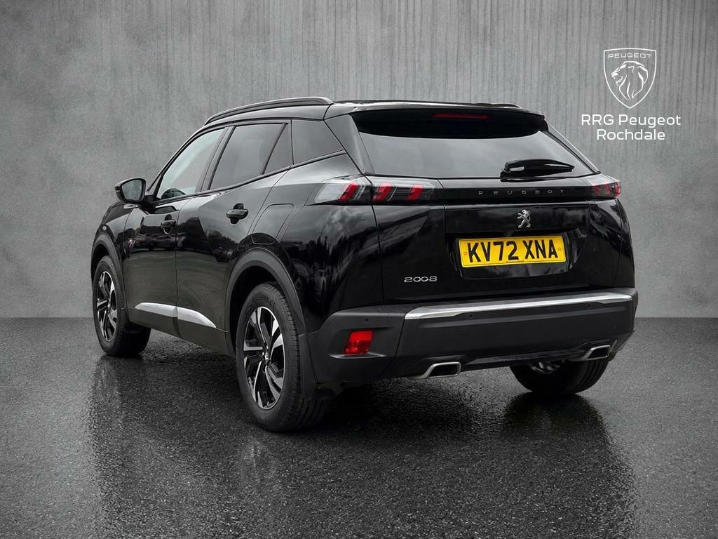 Peugeot 2008 1.2 Puretech Allure Premium Euro 6 Ss KV72XNA Black #6