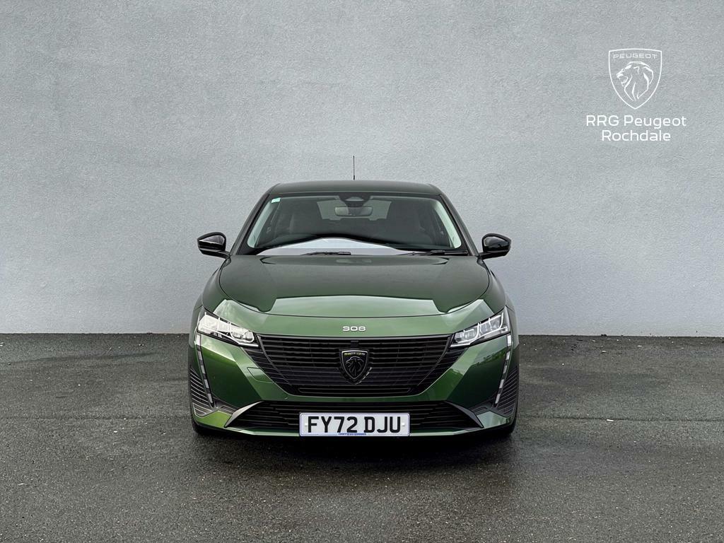 Peugeot 308 1.2 Puretech Active Premium Eat Euro 6 Ss FY72DJU Green #2