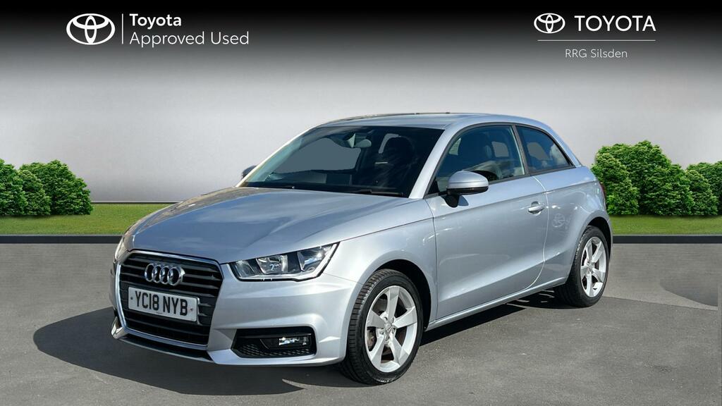 Audi A1 1.4 Tfsi Sport S Tronic Euro 6 Ss Nav YC18NYB Silver #3