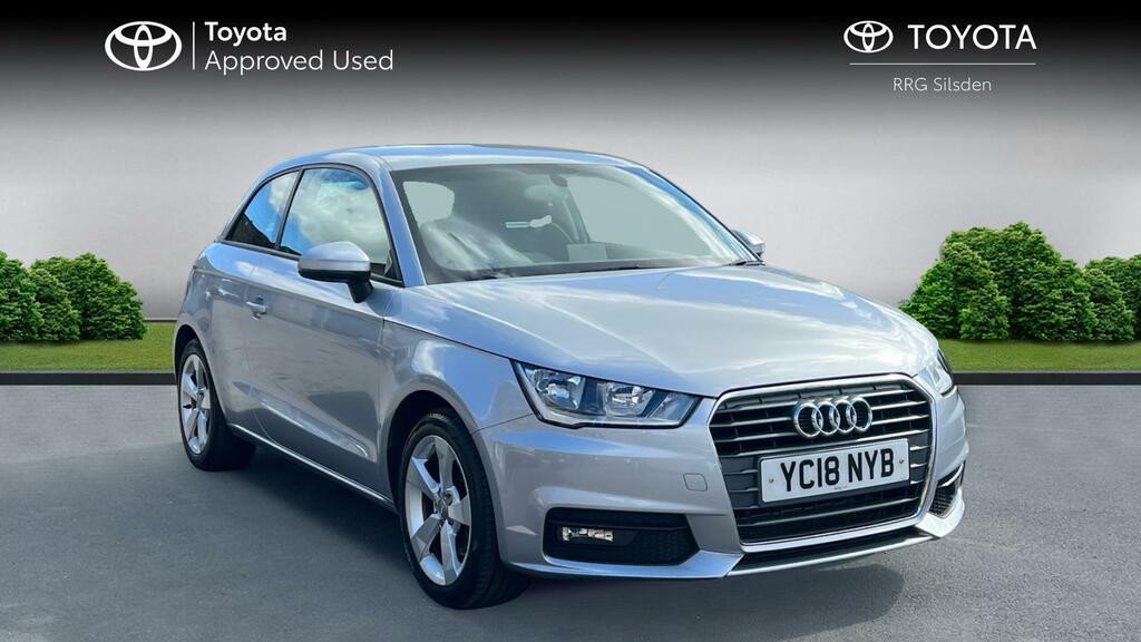 Audi A1 1.4 Tfsi Sport S Tronic Euro 6 Ss Nav Silver