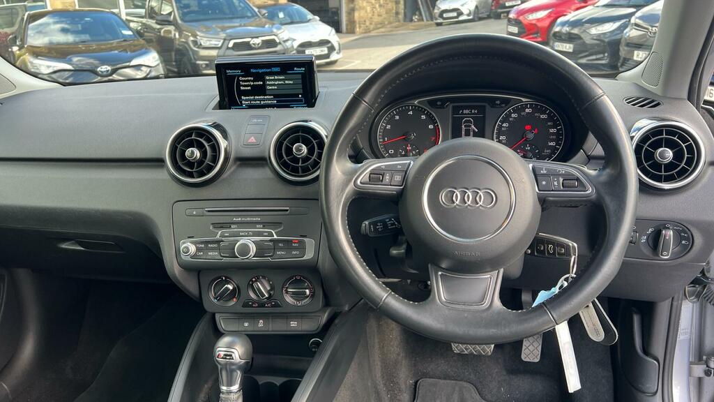 Audi A1 1.4 Tfsi Sport S Tronic Euro 6 Ss Nav YC18NYB Silver #6