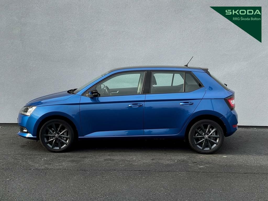 Skoda Fabia 1.0 Tsi Colour Edition 95Ps 5-Dr Hatchback MK69EYH Blue #4