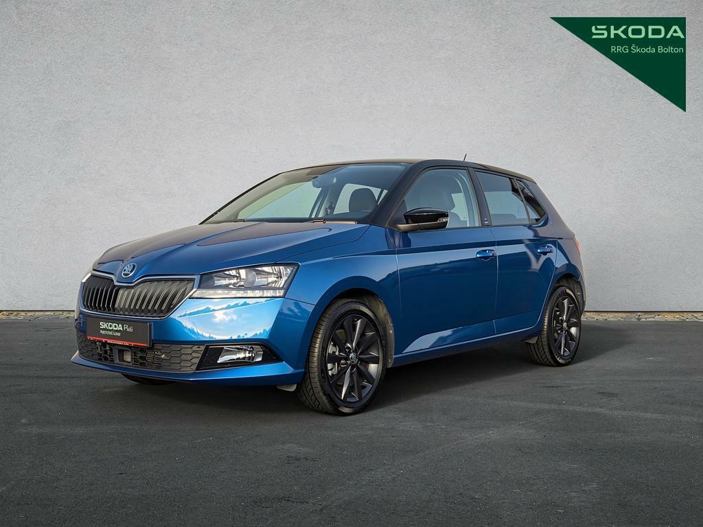 Skoda Fabia 1.0 Tsi Colour Edition 95Ps 5-Dr Hatchback MK69EYH Blue #3