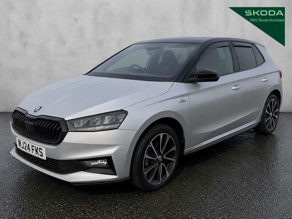 Skoda Fabia 1.0 Tsi 116 Monte Carlo MJ24FKS Silver #3