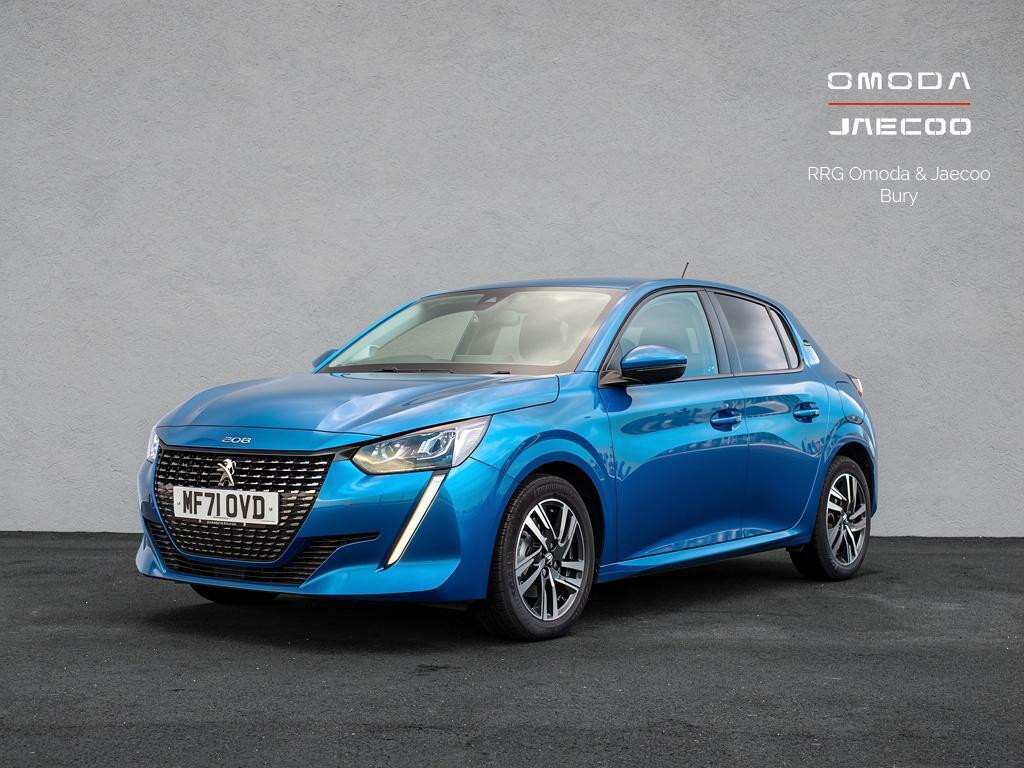 Peugeot 208 1.2 Puretech Allure Euro 6 Ss MF71OVD Blue #3