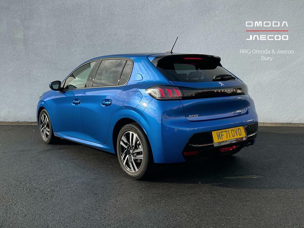 Peugeot 208 1.2 Puretech Allure Euro 6 Ss MF71OVD Blue #6