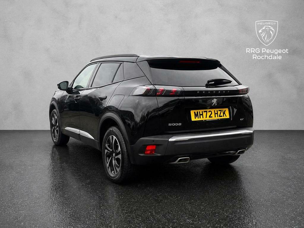 Peugeot 2008 1.2 Puretech Gt Euro 6 Ss MH72HZK Black #6