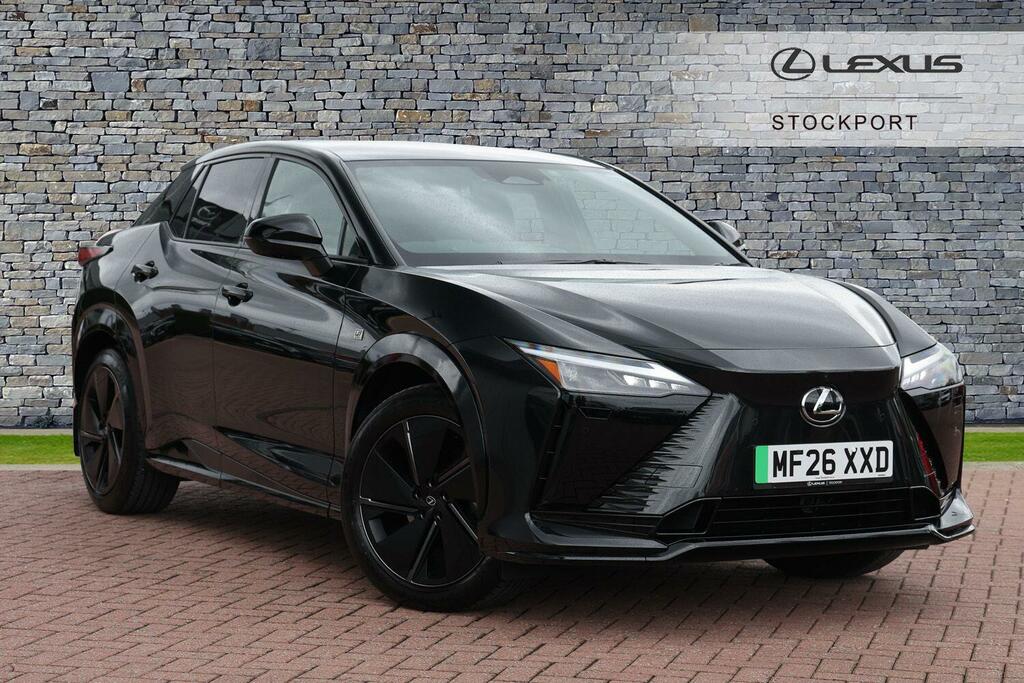 Lexus RZ 550E 77Kwh F Sport Takumi Direct4 Black
