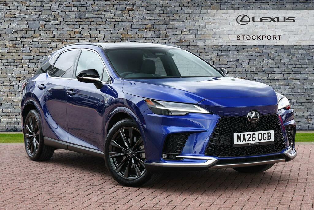 Lexus RX 2.5 450H 18.1Kwh F Sport Design Suv Pl Blue