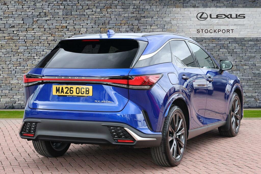 Lexus RX 2.5 450H 18.1Kwh F Sport Design Suv Pl MA26OGB Blue #2