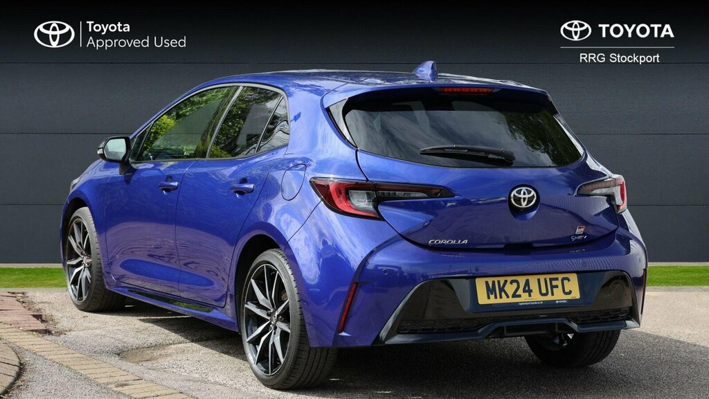 Toyota Corolla 2.0 Vvt-h Gr Sport Cvt Euro 6 Ss MK24UFC Blue #4