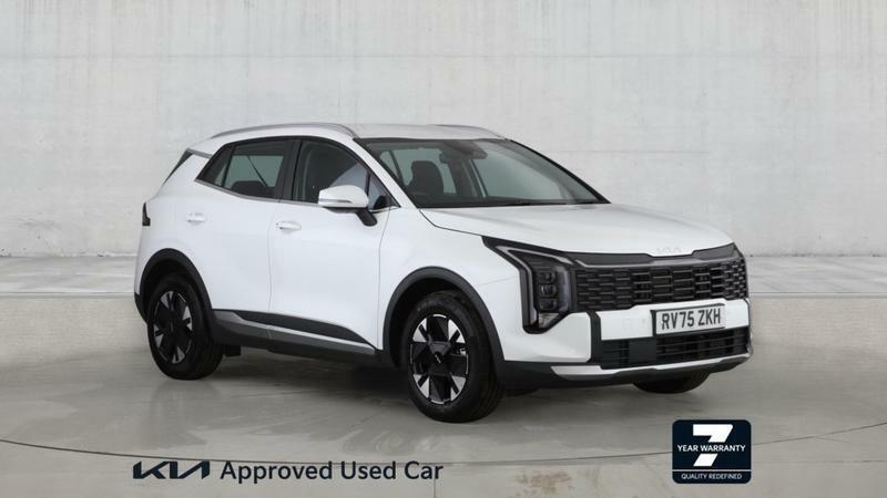 Kia Sportage 1.6 T-gdi Hev Pure White