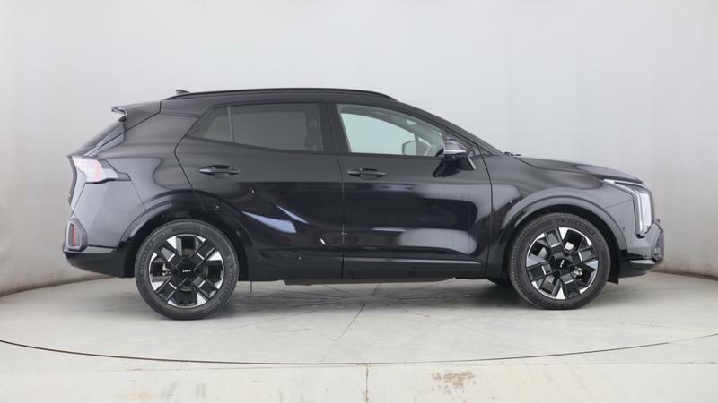 Kia Sportage 1.6 T-gdi Hev Gt-line S LA75DWF Black #3