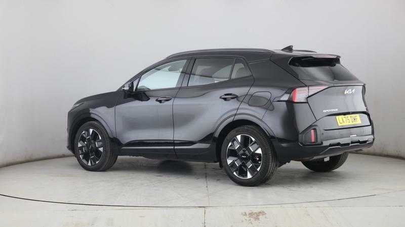 Kia Sportage 1.6 T-gdi Hev Gt-line S LA75DWF Black #2