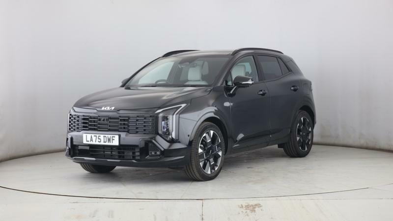 Kia Sportage 1.6 T-gdi Hev Gt-line S LA75DWF Black #6