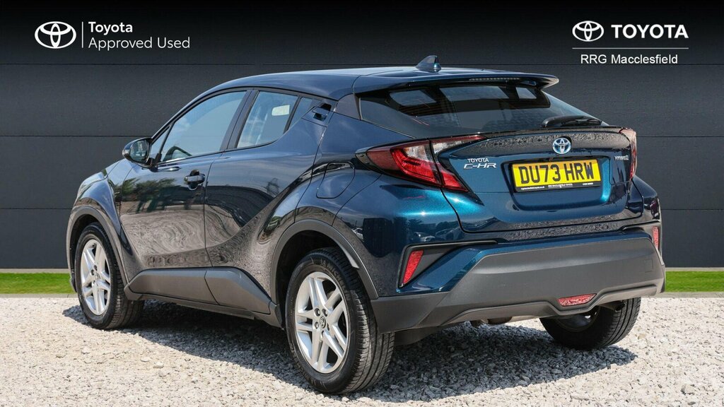 Toyota C-Hr 1.8 Vvt-h Icon Cvt Euro 6 Ss DU73HRW Blue #4