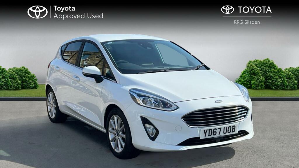 Ford Fiesta 1.0T Ecoboost Titanium Euro 6 Ss White