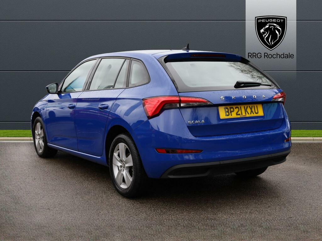 Skoda Scala 1.0 Tsi Se Euro 6 Ss BP21KXU Blue #3