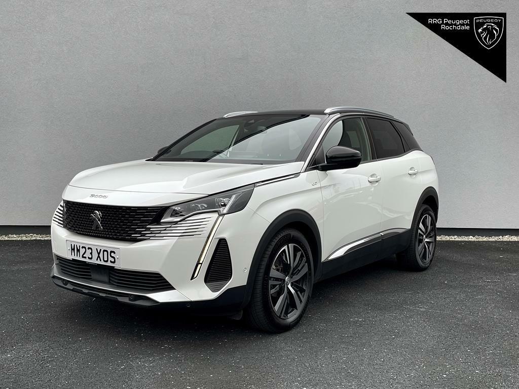 Peugeot 3008 1.2 Puretech Gt Euro 6 Ss White #3