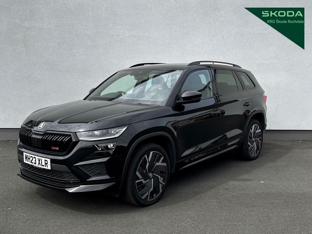 Skoda Kodiaq 2.0 Tsi 245 Vrs 4X4 Dsg 7 Seat MH23XLR Black #3