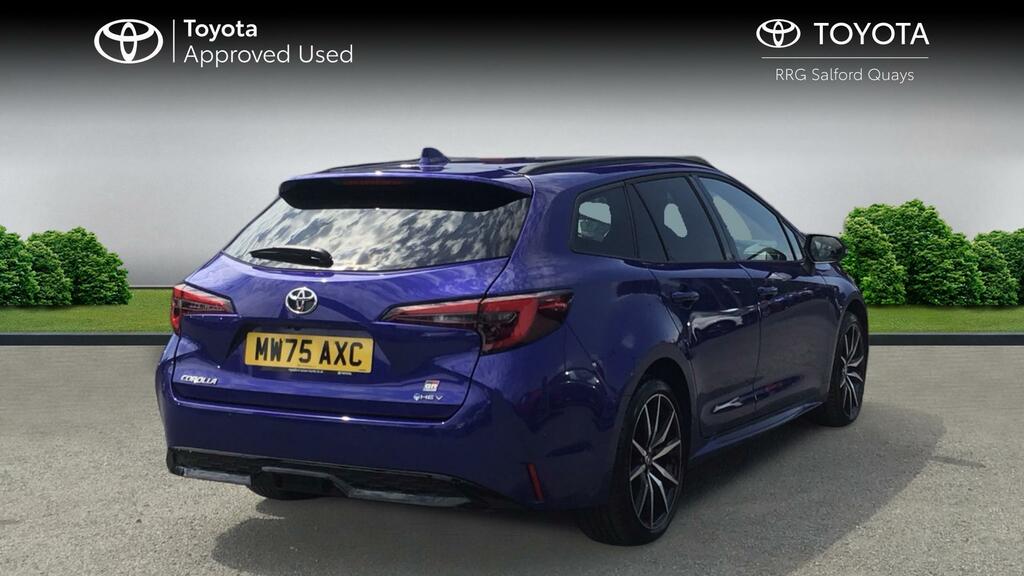 Toyota Corolla 2.0 Vvt-h Gr Sport Touring Sports Cvt Euro 6 Ss MW75AXC Blue #2