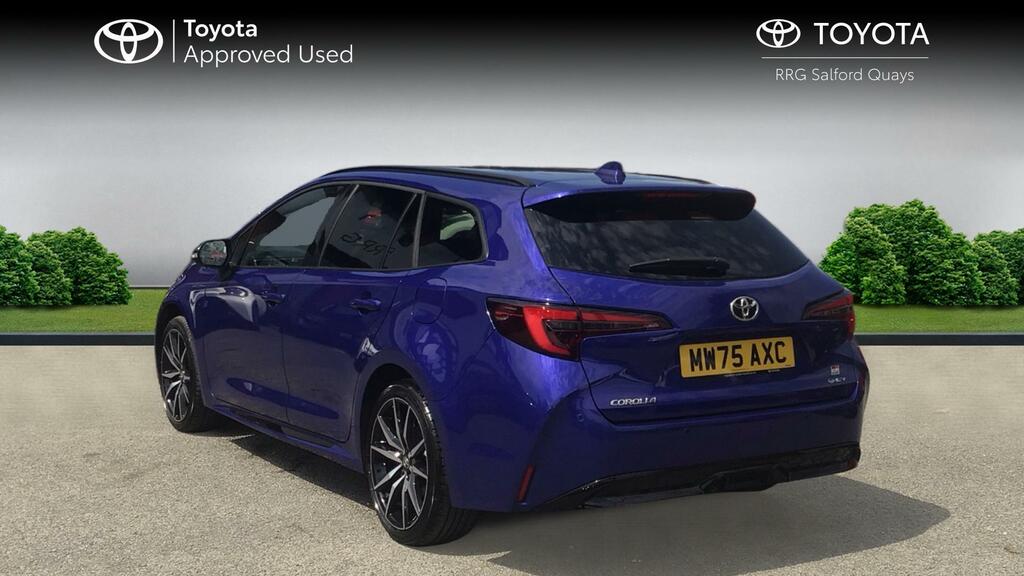 Toyota Corolla 2.0 Vvt-h Gr Sport Touring Sports Cvt Euro 6 Ss MW75AXC Blue #4