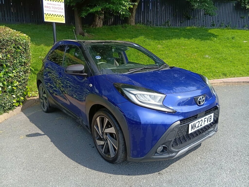 Toyota Aygo X 1.0 Vvt-i Exclusive X-shift Euro 6 Ss Blue