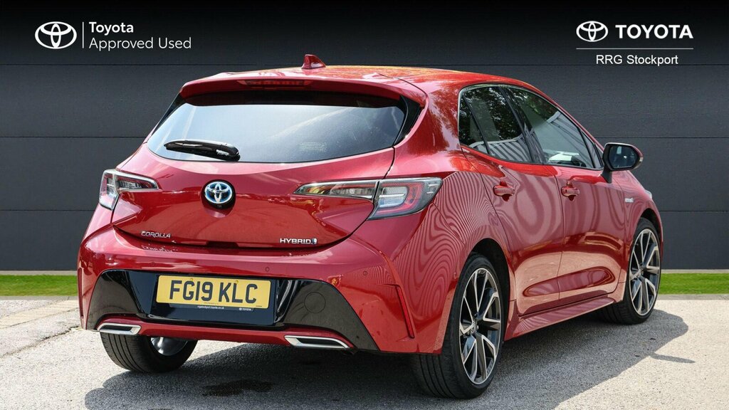 Toyota Corolla 2.0 Vvt-h Excel Cvt Euro 6 Ss FG19KLC Red #2