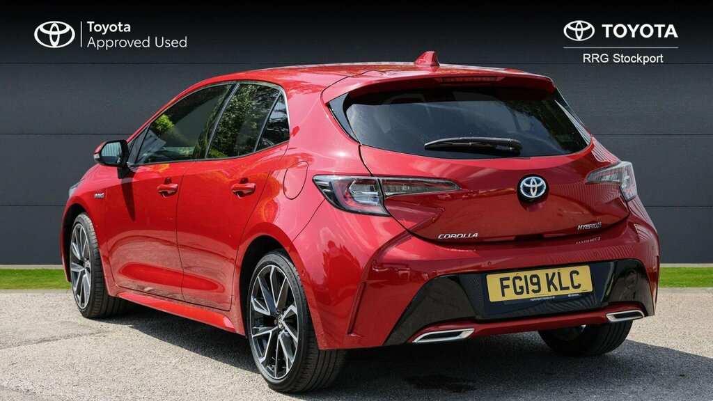 Toyota Corolla 2.0 Vvt-h Excel Cvt Euro 6 Ss FG19KLC Red #4