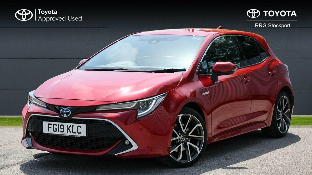 Toyota Corolla 2.0 Vvt-h Excel Cvt Euro 6 Ss FG19KLC Red #3