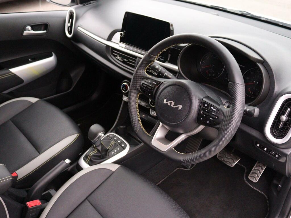 Kia Picanto 1.0 Dpi X-line S Amt Euro 6 Ss OY23HDX Black #2