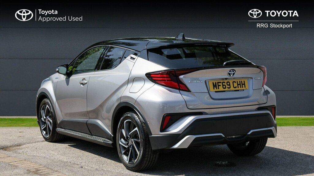 Toyota C-Hr 2.0 Vvt-h Dynamic Cvt Euro 6 Ss Silver #4