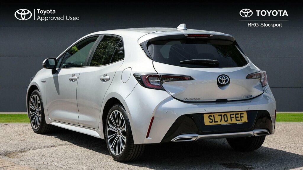 Toyota Corolla 2.0 Vvt-h Design Cvt Euro 6 Ss SL70FEF Silver #4