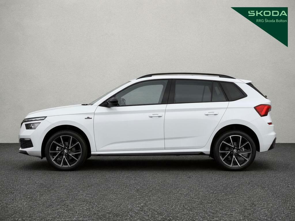 Skoda Kamiq 1.0 Tsi 110 Monte Carlo Dsg KY21XMZ White #4