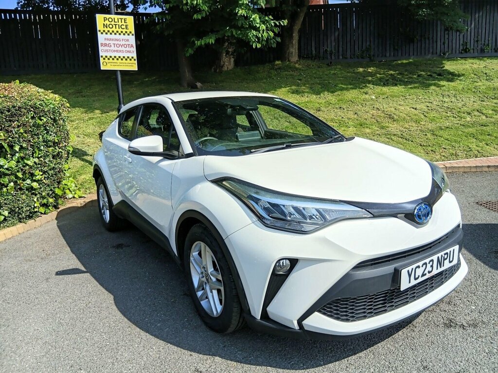 Toyota C-Hr 1.8 Vvt-h Icon Cvt Euro 6 Ss White