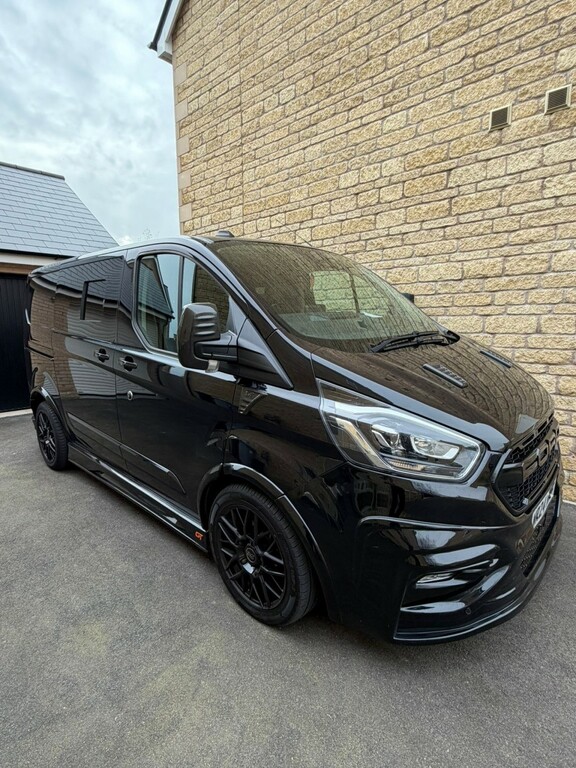 Ford Transit Custom Panel Van 2.0 Transit Custom Gt Crew Van 300 L1 2. WR24NMF Black #5