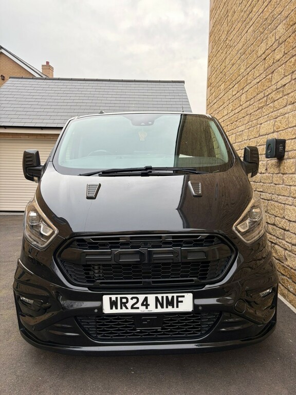 Ford Transit Custom Panel Van 2.0 Transit Custom Gt Crew Van 300 L1 2. WR24NMF Black #3