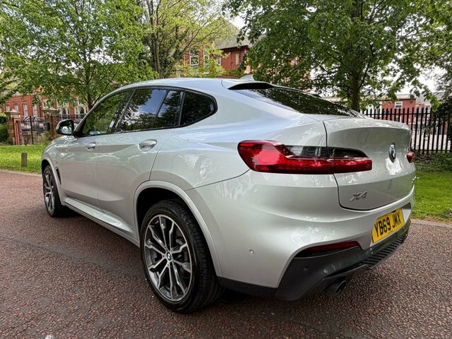 BMW X4 2019 2.0 20D M Sport Suv Xdrive Eu YB69JMX Silver #5