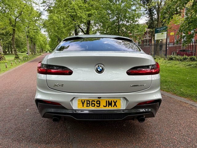 BMW X4 2019 2.0 20D M Sport Suv Xdrive Eu YB69JMX Silver #4