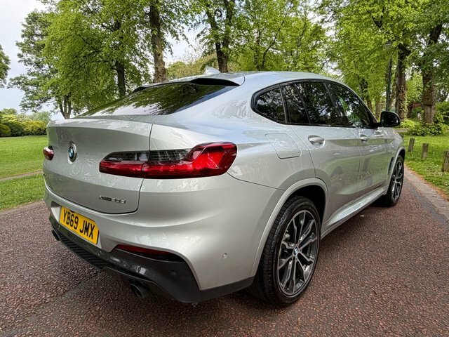 BMW X4 2019 2.0 20D M Sport Suv Xdrive Eu YB69JMX Silver #3