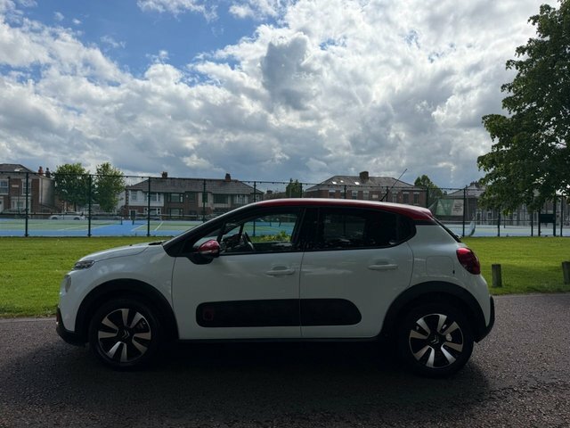 Citroen C3 2017 1.2 Puretech Flair Hatchback Manua PJ17PTZ White #5