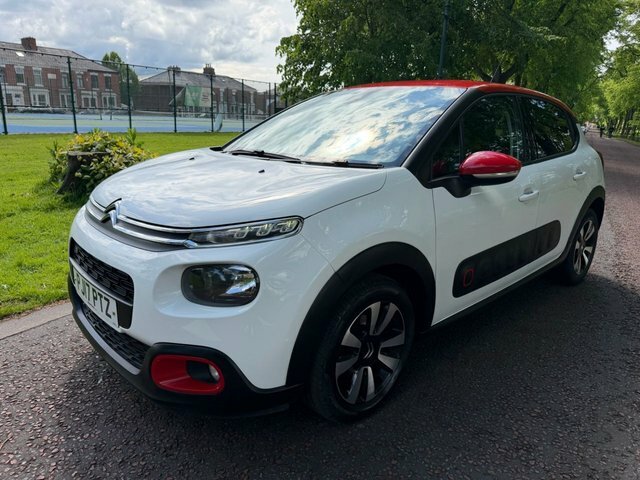 Citroen C3 2017 1.2 Puretech Flair Hatchback Manua PJ17PTZ White #6