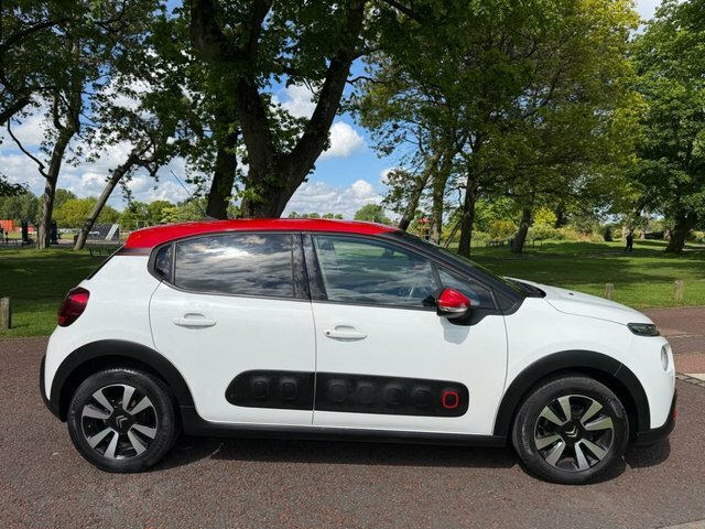Citroen C3 2017 1.2 Puretech Flair Hatchback Manua PJ17PTZ White #2