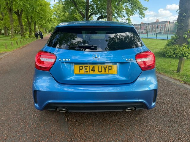 Mercedes-Benz A Class 2014 1.5 A180 Cdi Amg Sport Hatchback M PE14UYP Blue #4